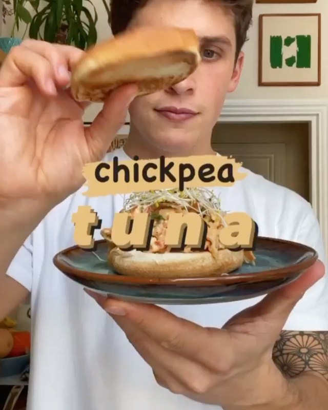 Vegan Chickpea Tuna Salad