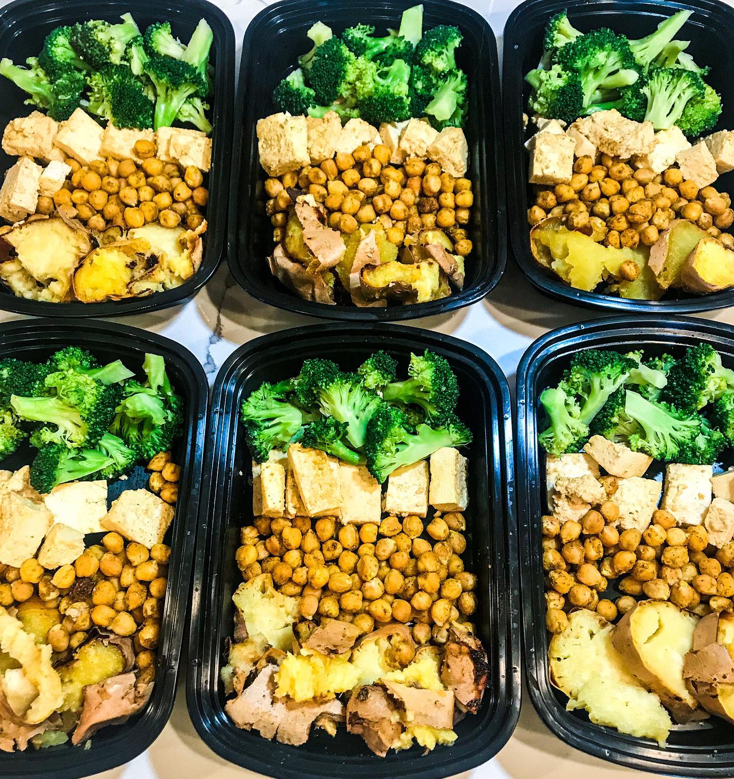Vegan Meal Prep with Roasted Veggies