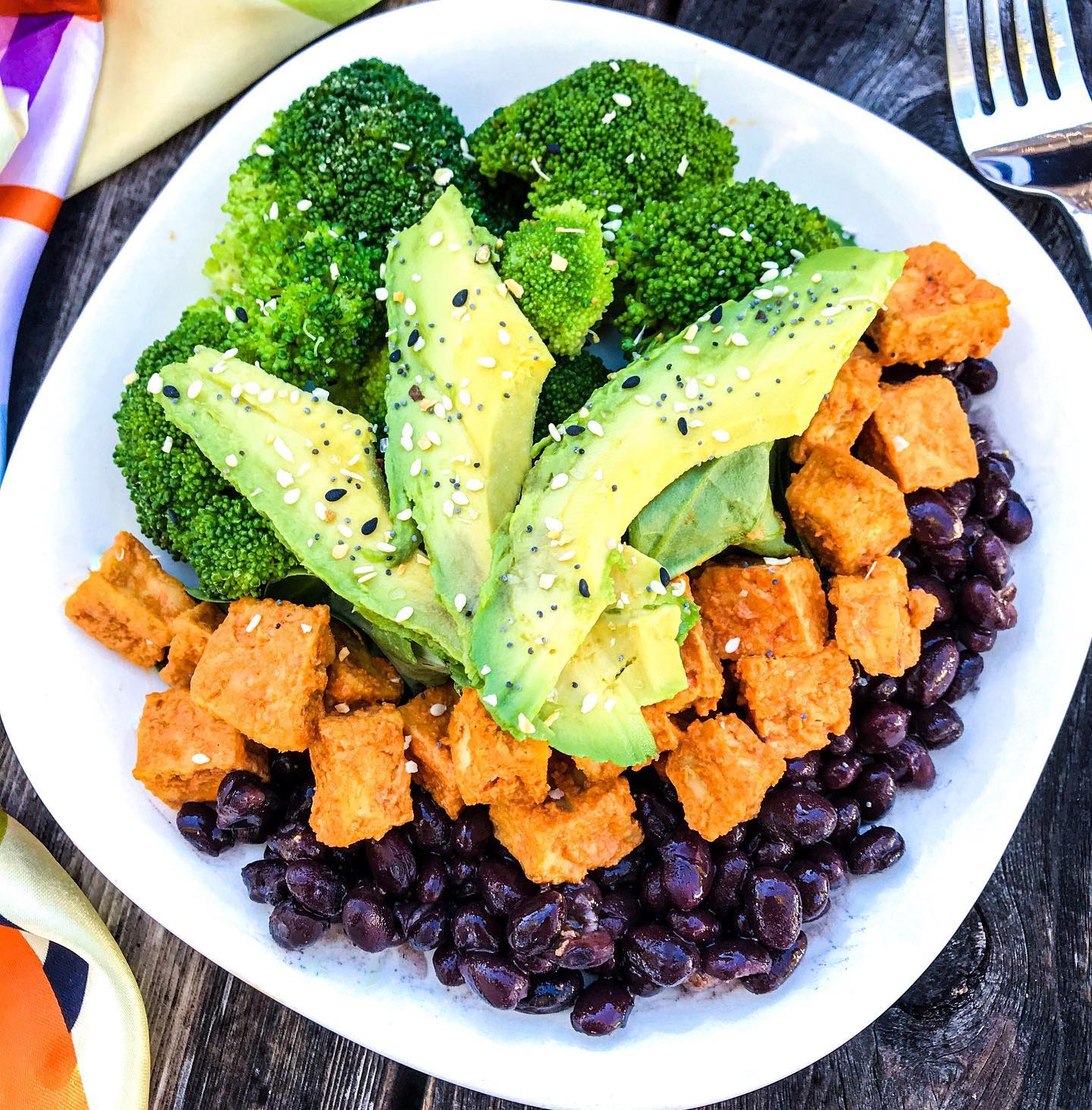Vegan Tofu and Vegetable Bowl