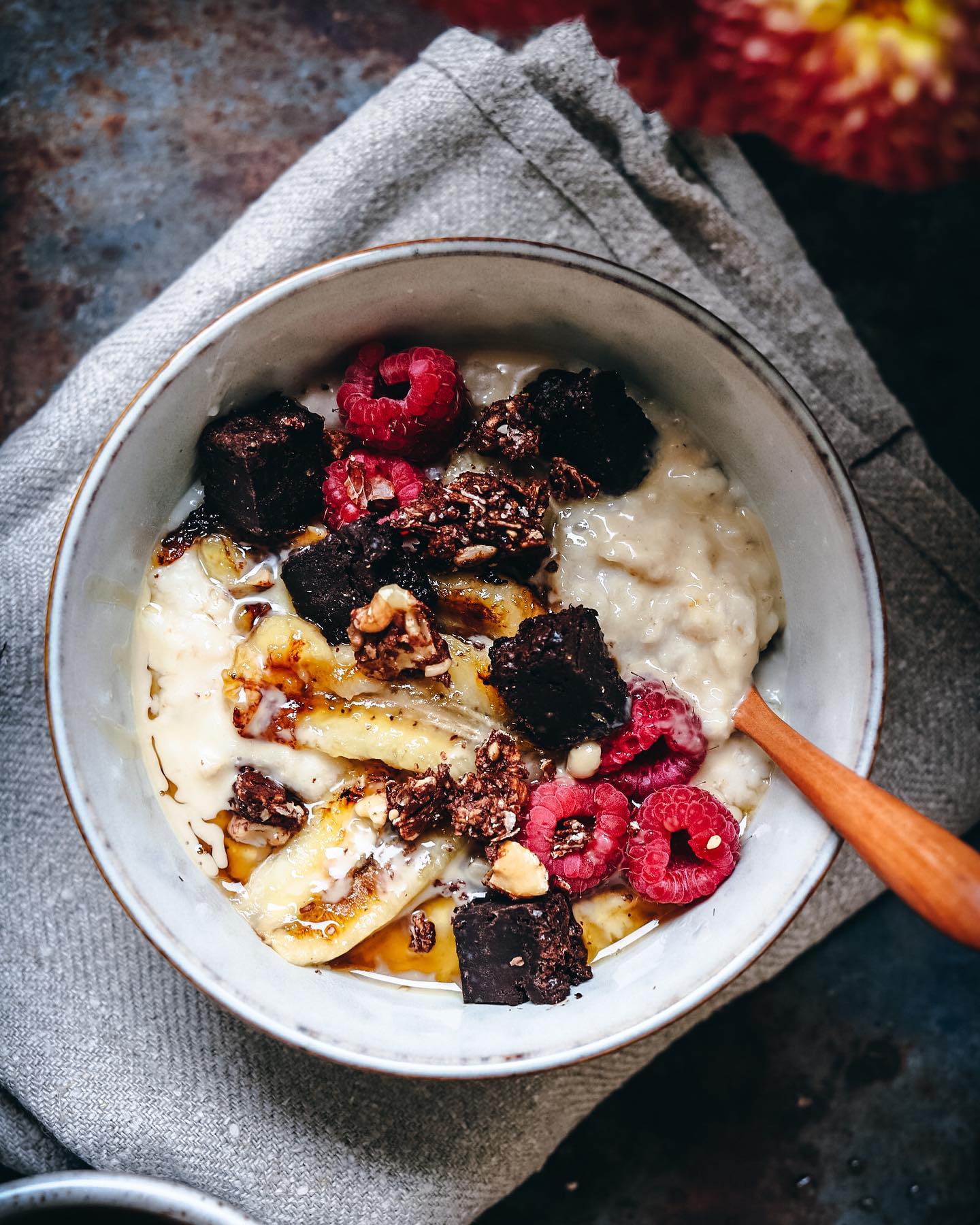 Tahini and Banana Porridge