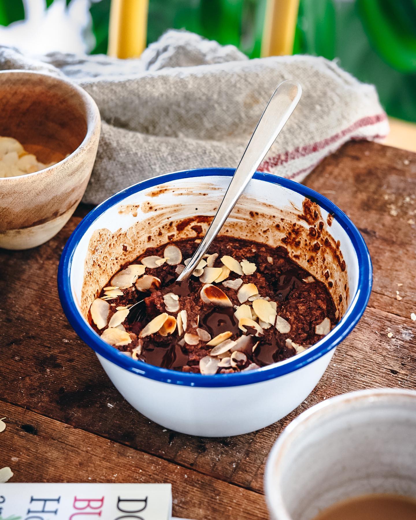 Cherry and Chocolate Baked Oats