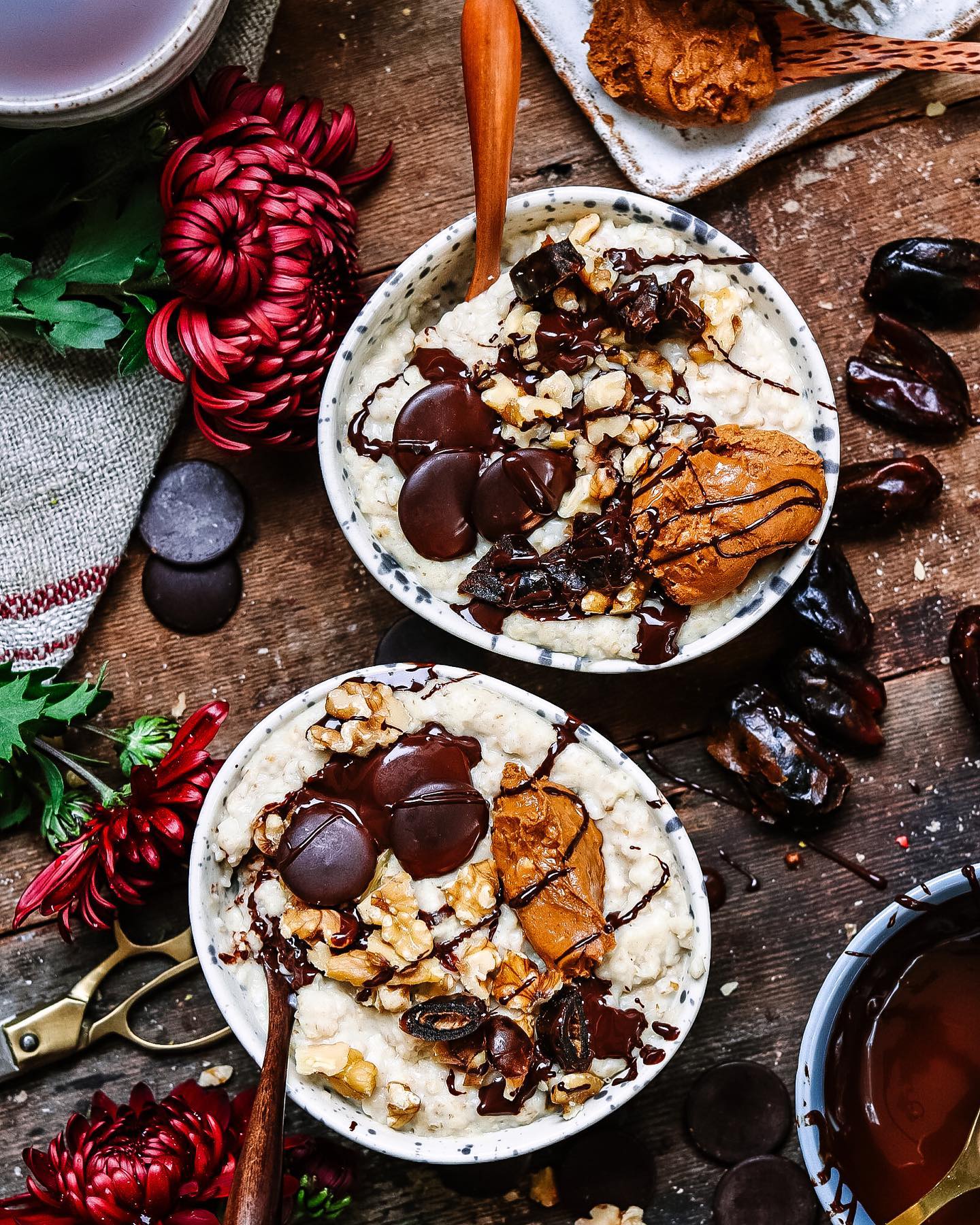Vanilla Date Coconut Yogurt Porridge
