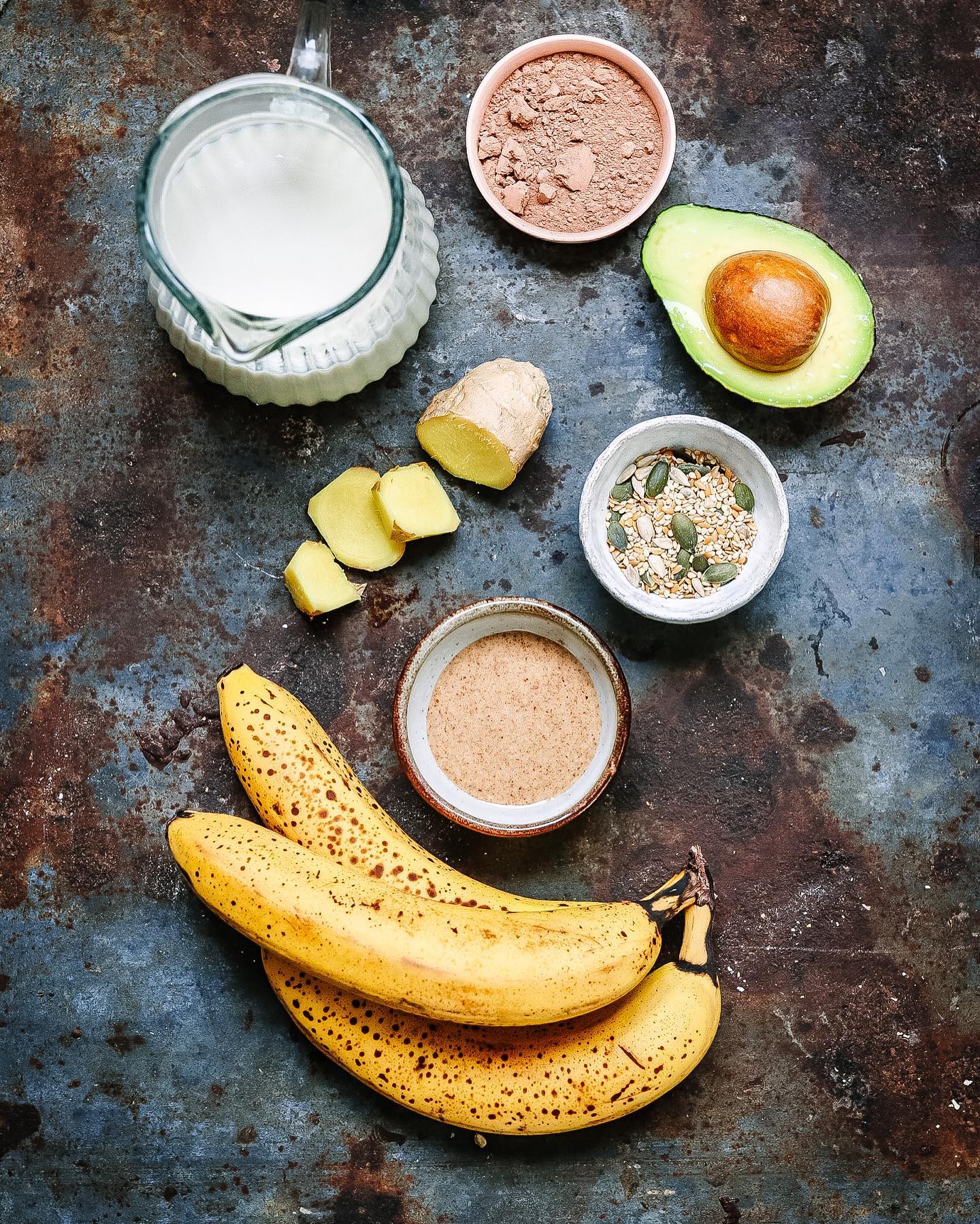 Cacao Ginger Avocado Smoothie