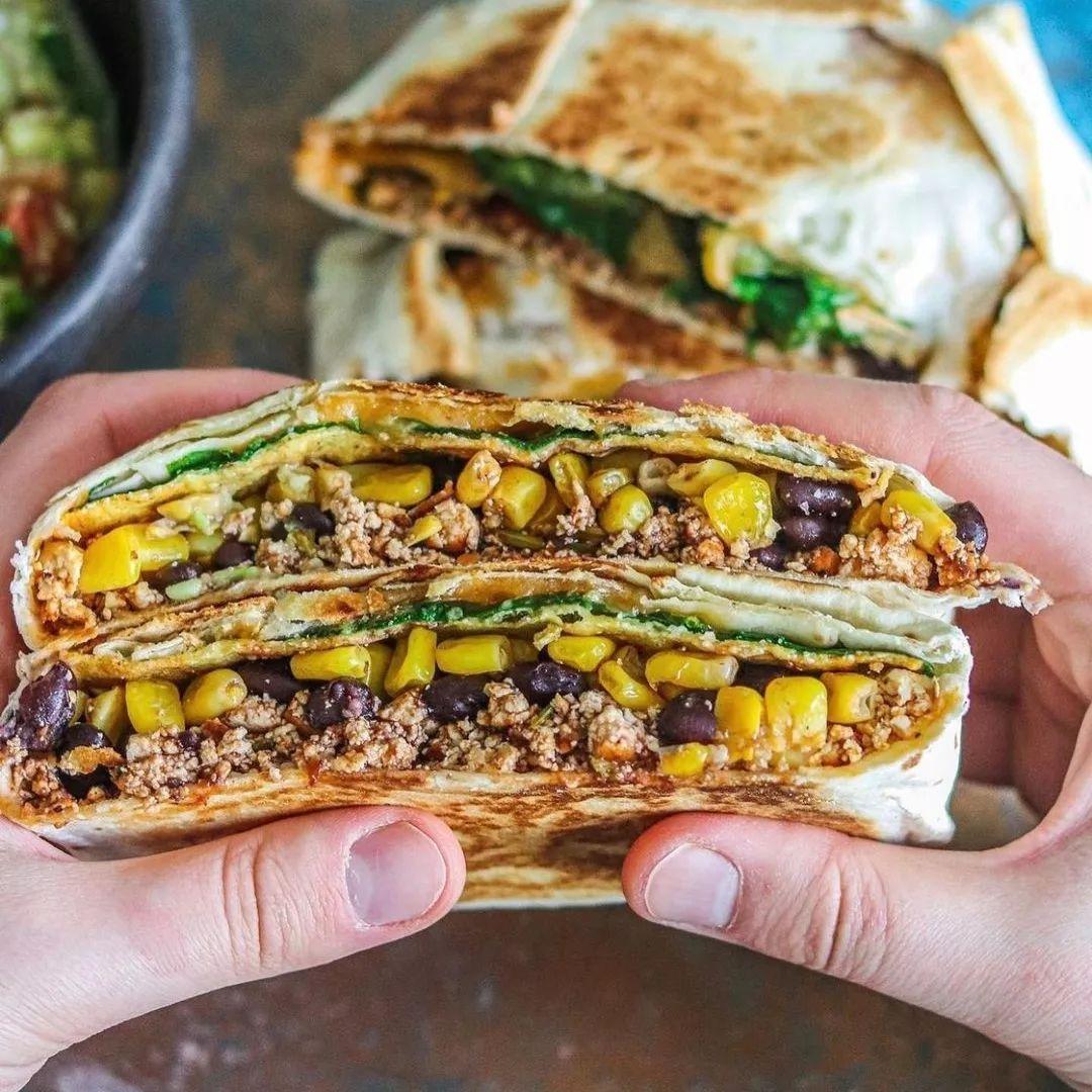 Vegan Tofu Crunch Supreme Wraps
