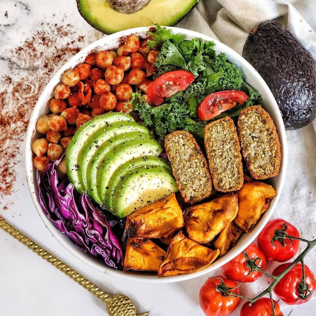 Avocado Falafel Buddha Bowl