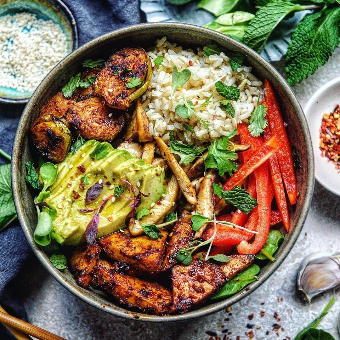 Spicy Oven-Baked Bbq Tofu