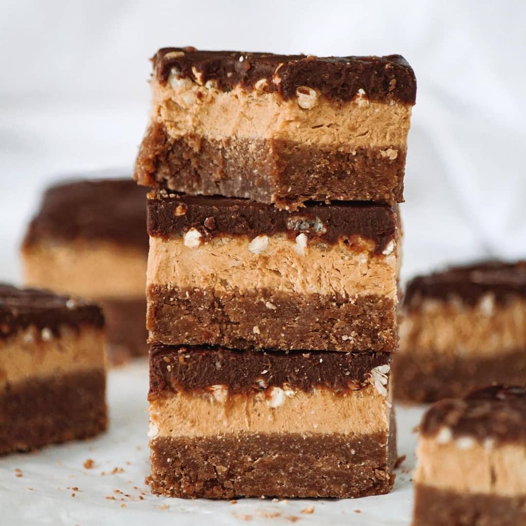 Vegan Golden Gaytime Slice