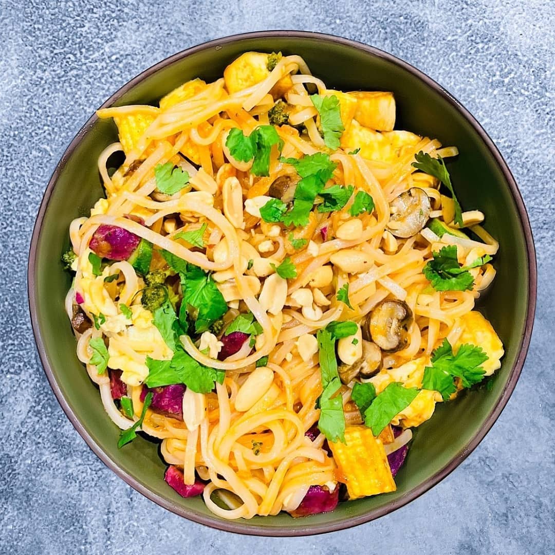 Vegan Vegetable Pad Thai