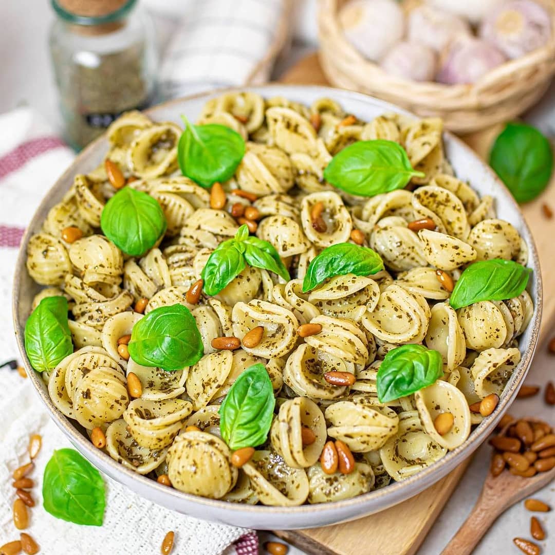 Vegan Arugula and Basil Pesto