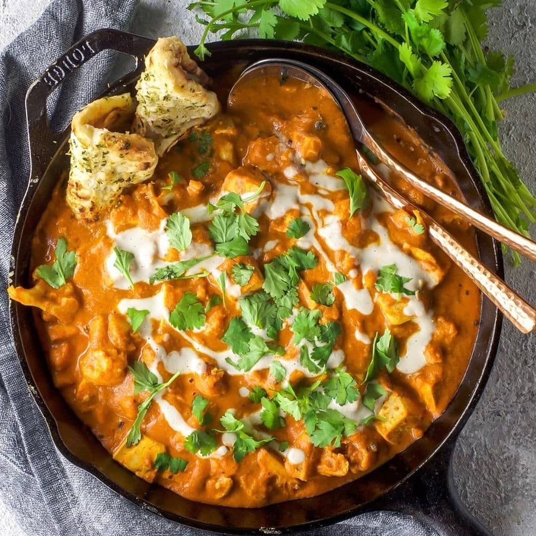 Roasted Cauliflower and Tofu Tikka Masala
