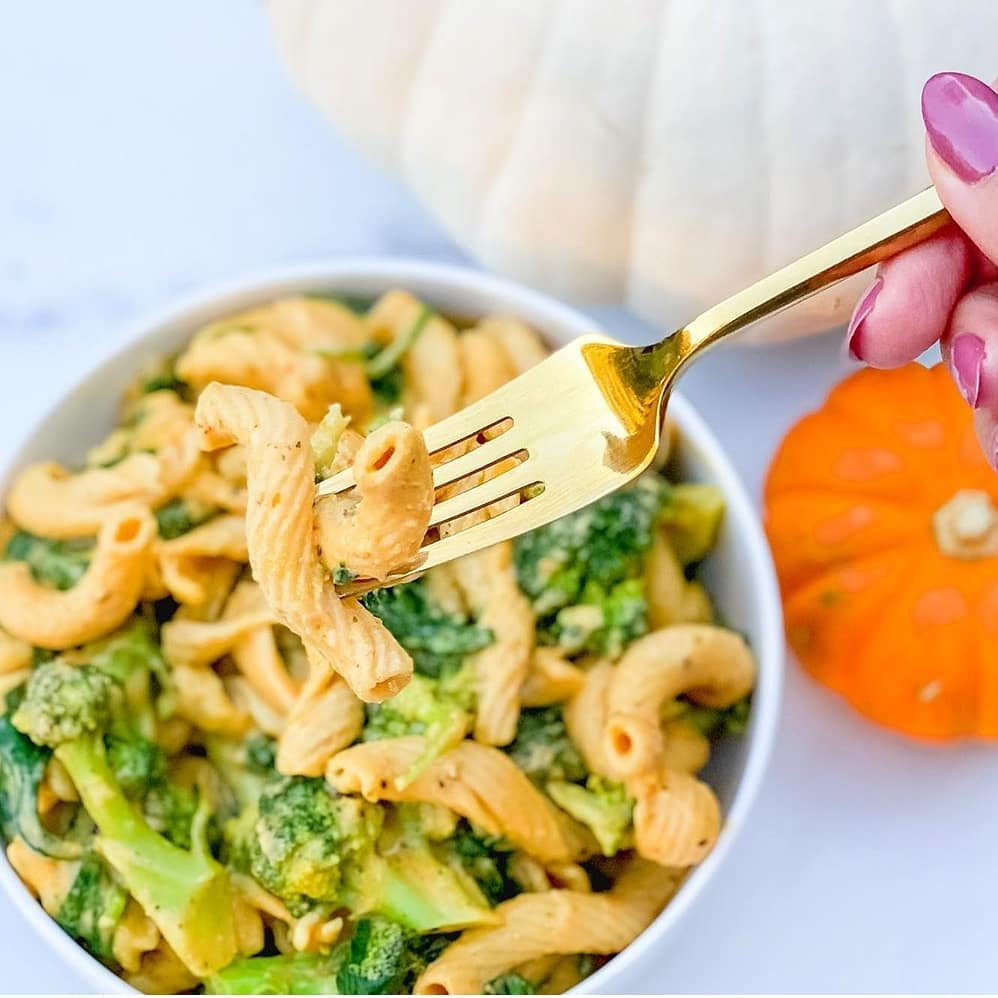 Vegan Pumpkin Mac and Cheese