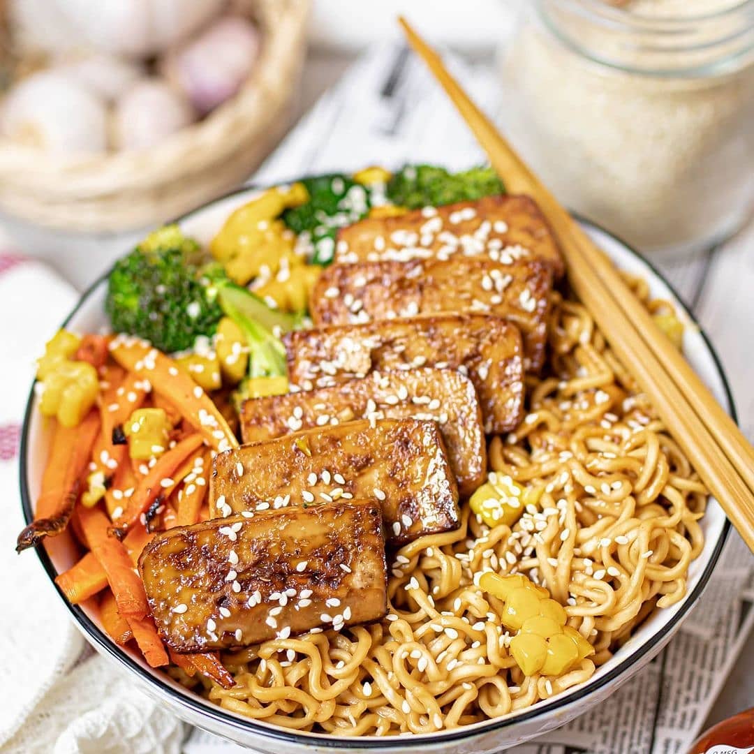 Easy Vegan Ramen Bowl