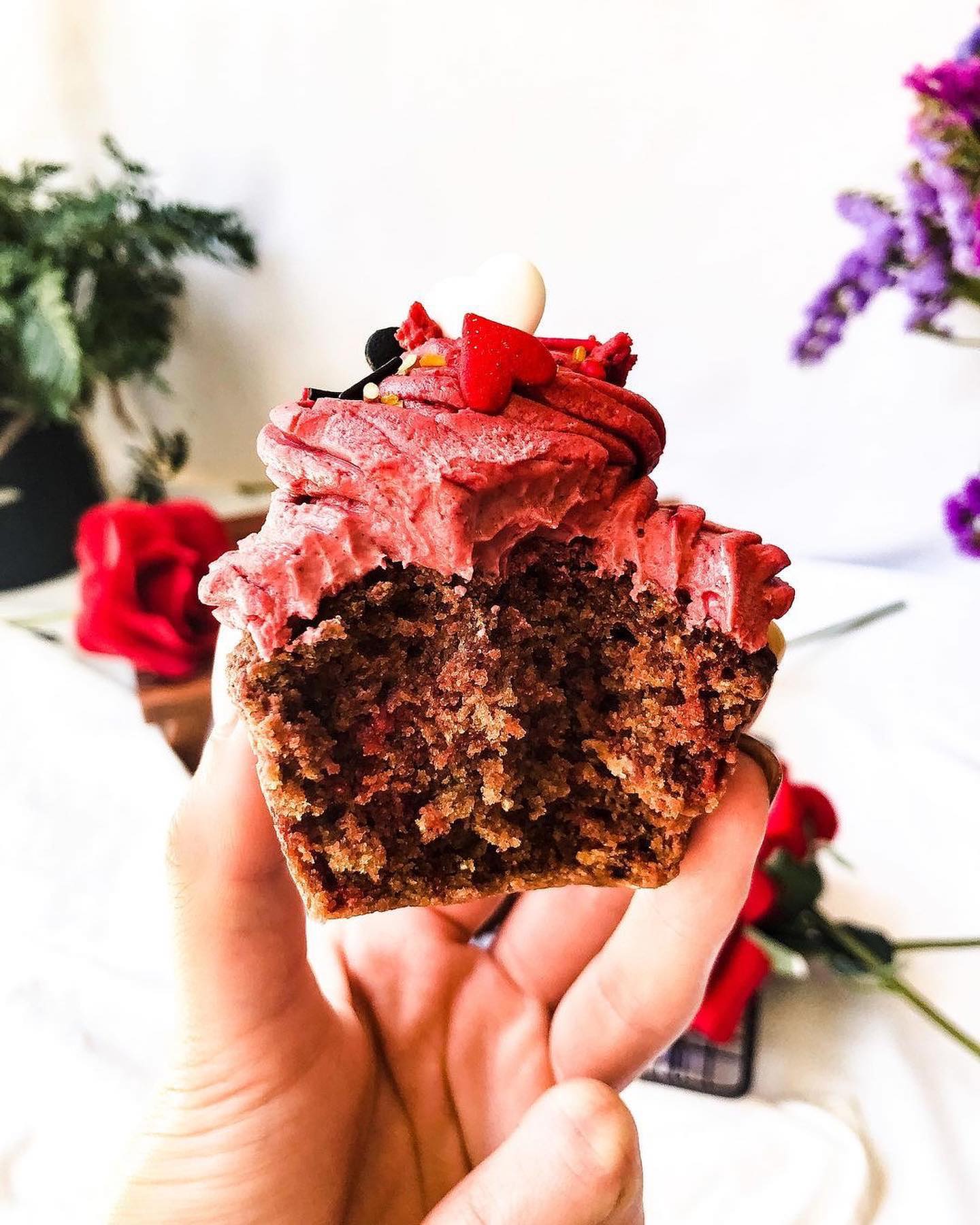 Delectable Red Velvet Cupcakes
