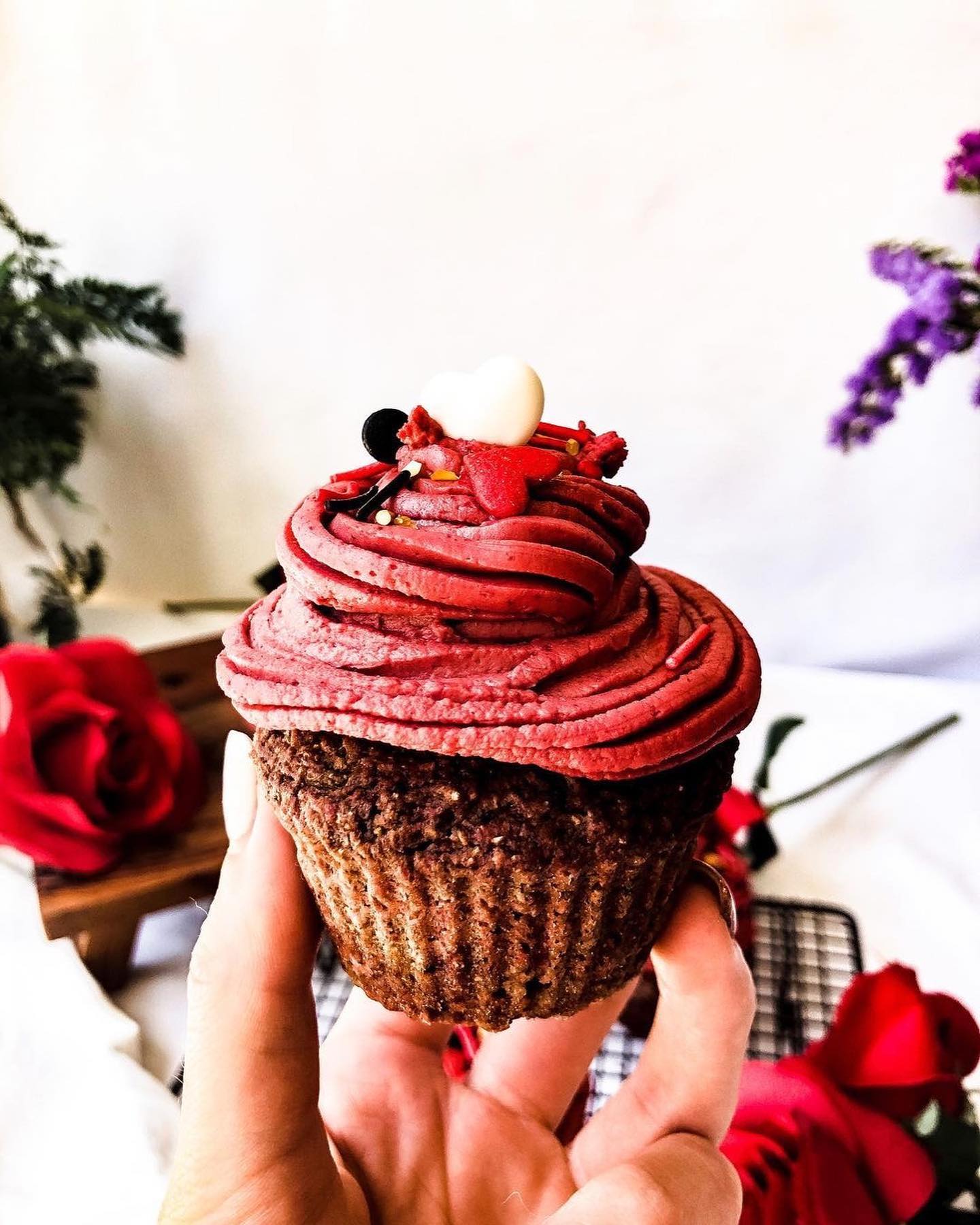 Delectable Red Velvet Cupcakes