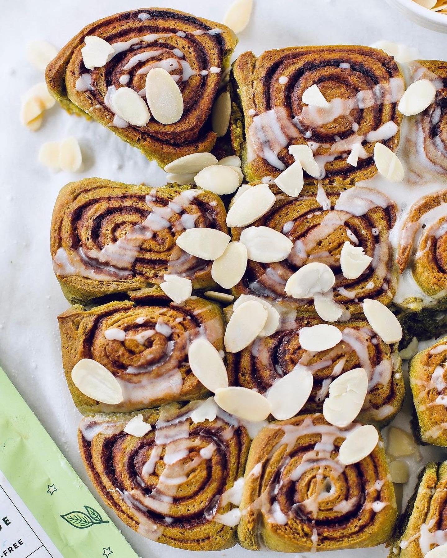 Matcha Cinnamon Rolls