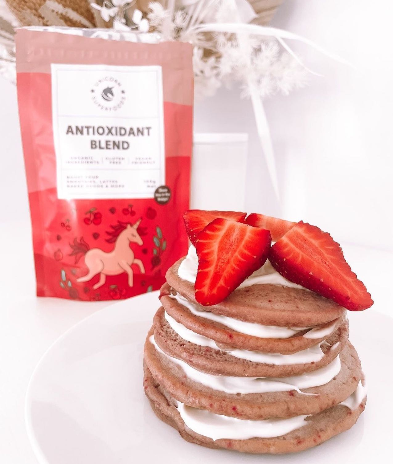 Antioxidant Pancake Stack