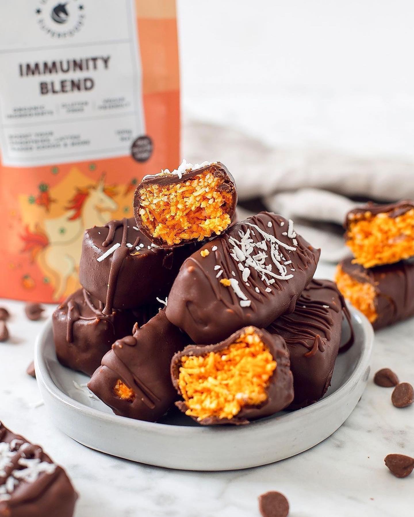Immunity Bounty Bars: Boost Your Health with Delicious Snacks 🧡✨