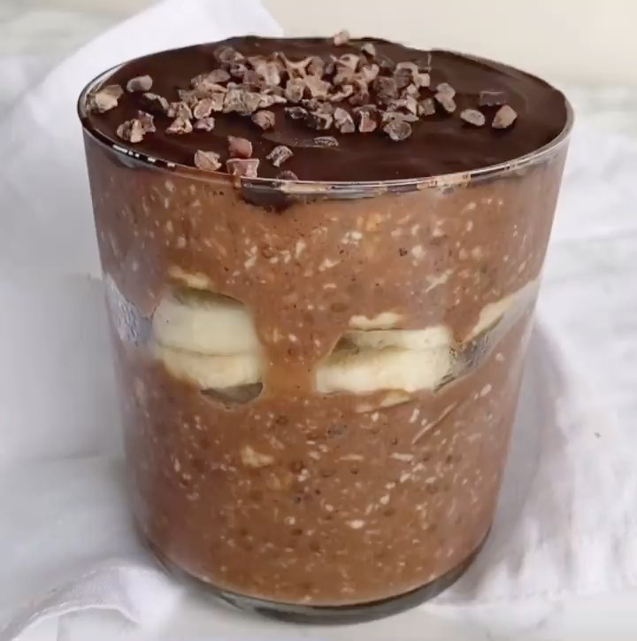 Chocolate Peanut Butter Fudge Oats with Chocolate Shell 🍫🥜