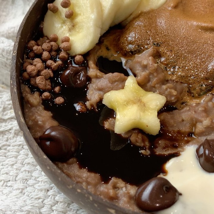 Whipped Chocolate Coffee Oats