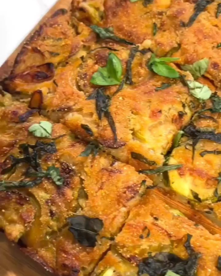 Vegan Italian Scarpaccia Bake