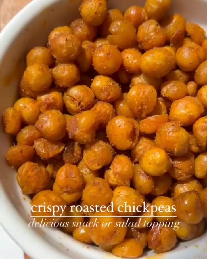 Air Fryer Crispy Roasted Chickpeas