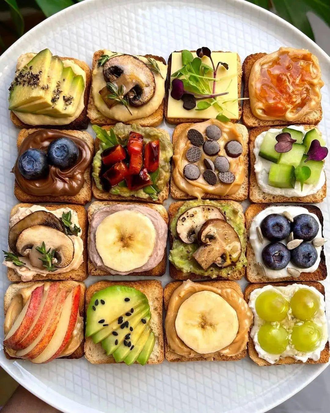 Vegan Toast Variations