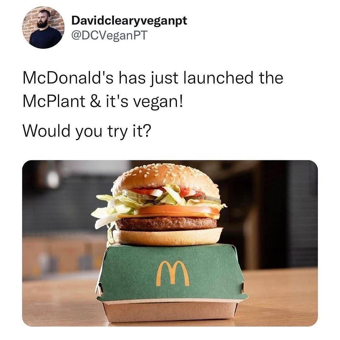 Mcplant Vegan Burger