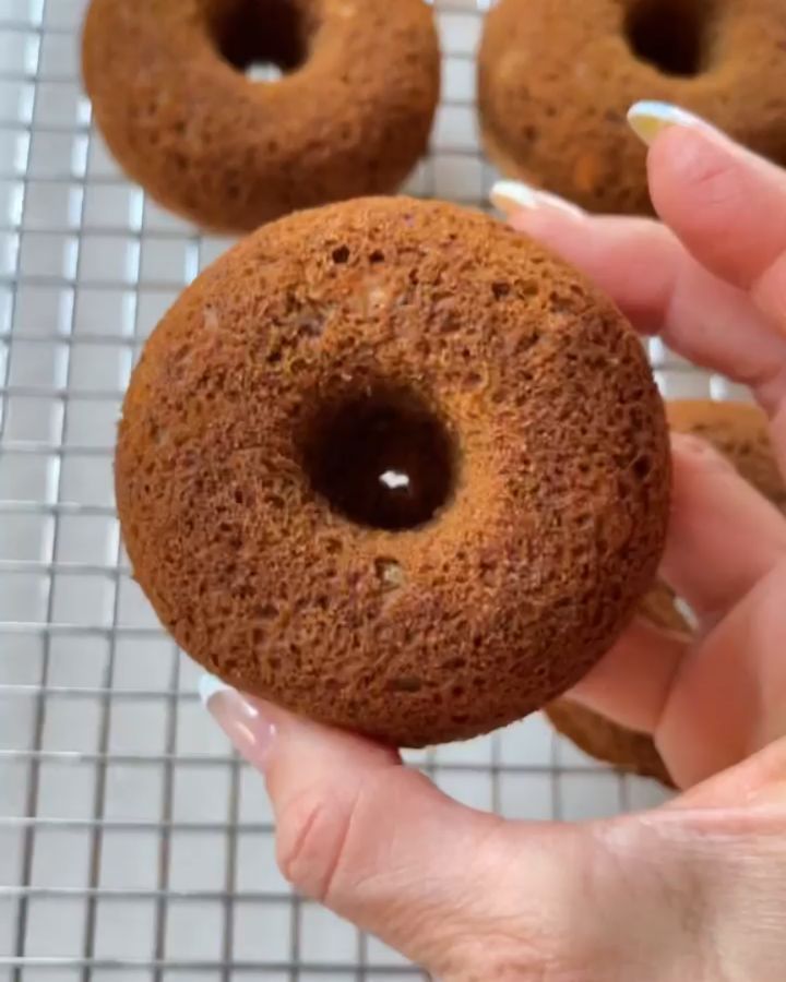 Vegan Banana Cake Donuts