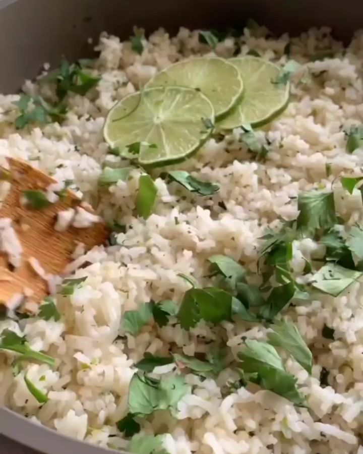 Zesty Cilantro Lime Rice