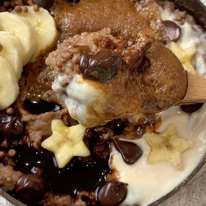 Whipped Chocolate Coffee Oats