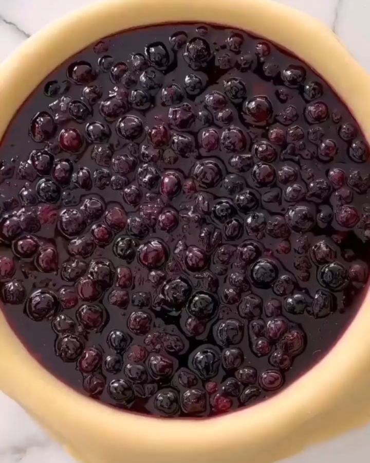 Vegan Homemade Blueberry Pie