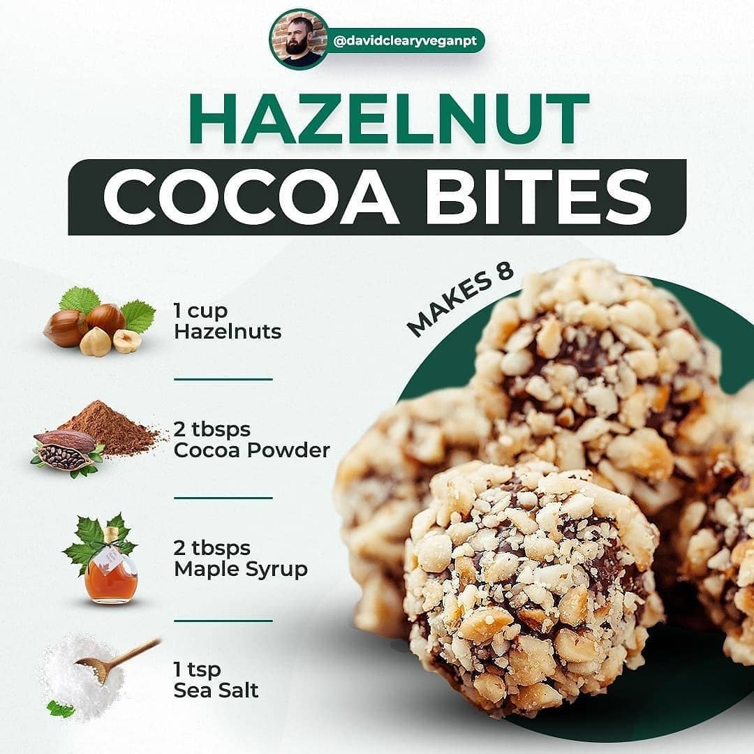 Simple Vegan Chocolate Hazelnut Balls