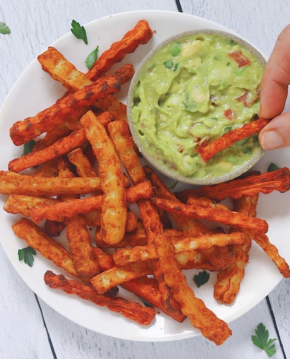 Air-Fried Carrot and Parsnip Fries