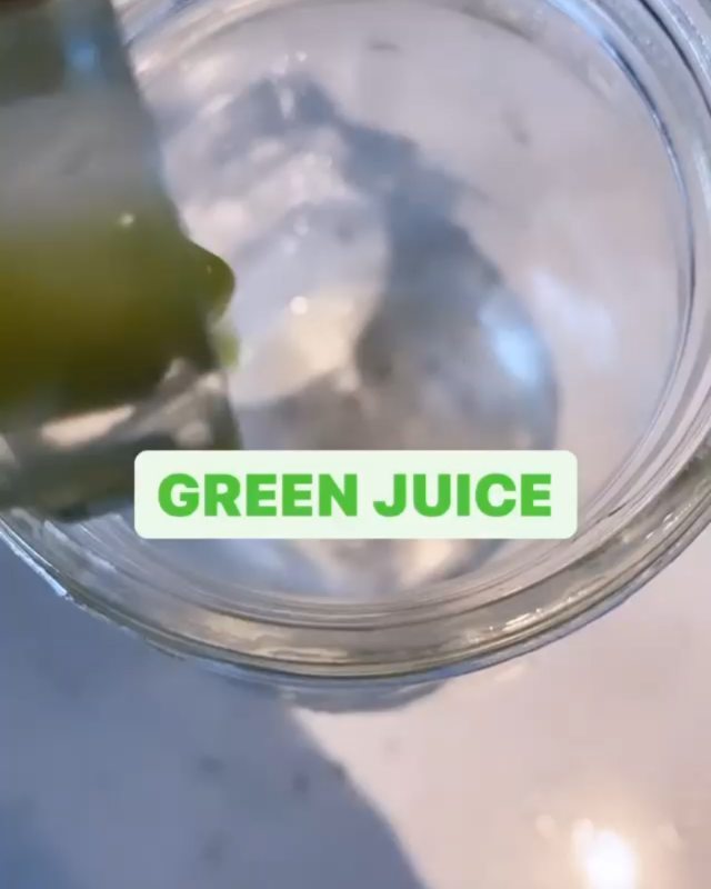 Simple Four-Ingredient Green Juice