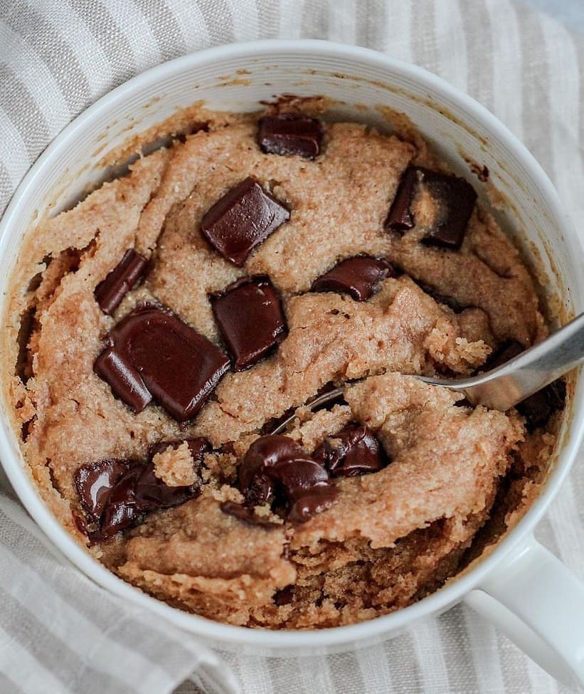 Vegan Cookie Mug Cake