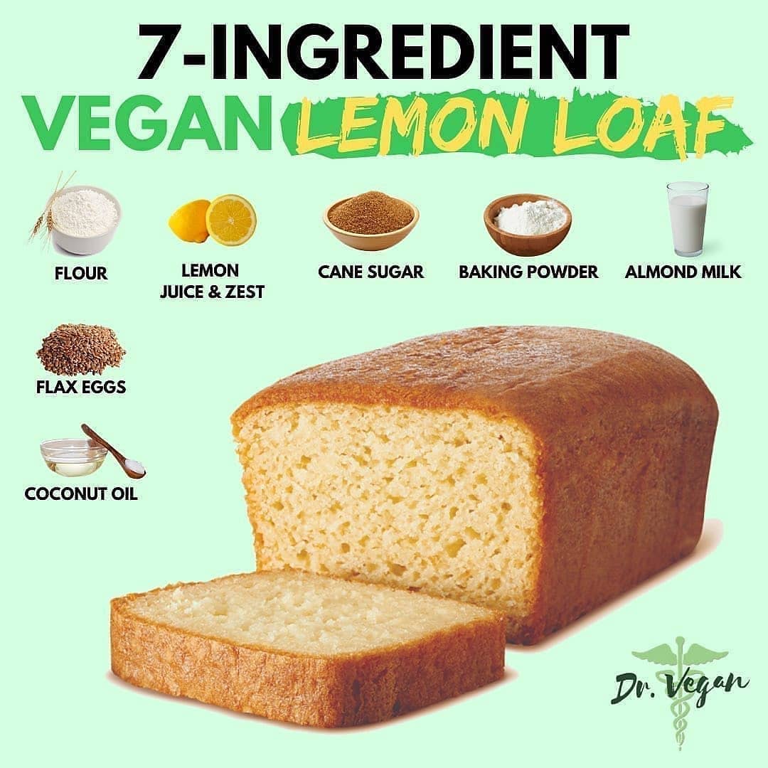 7-Ingredient Vegan Lemon Loaf