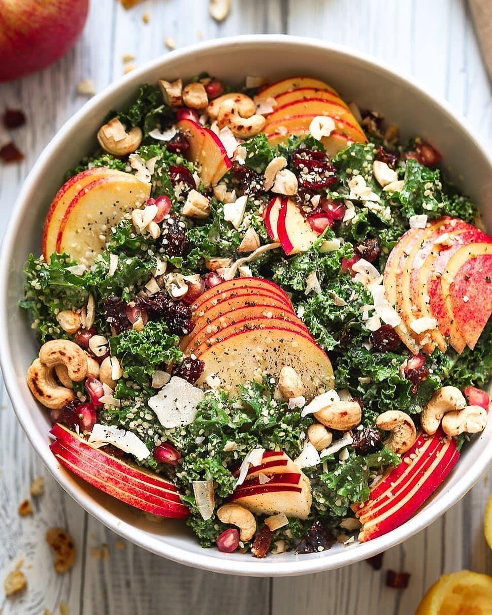 Harvest Kale Caesar Salad
