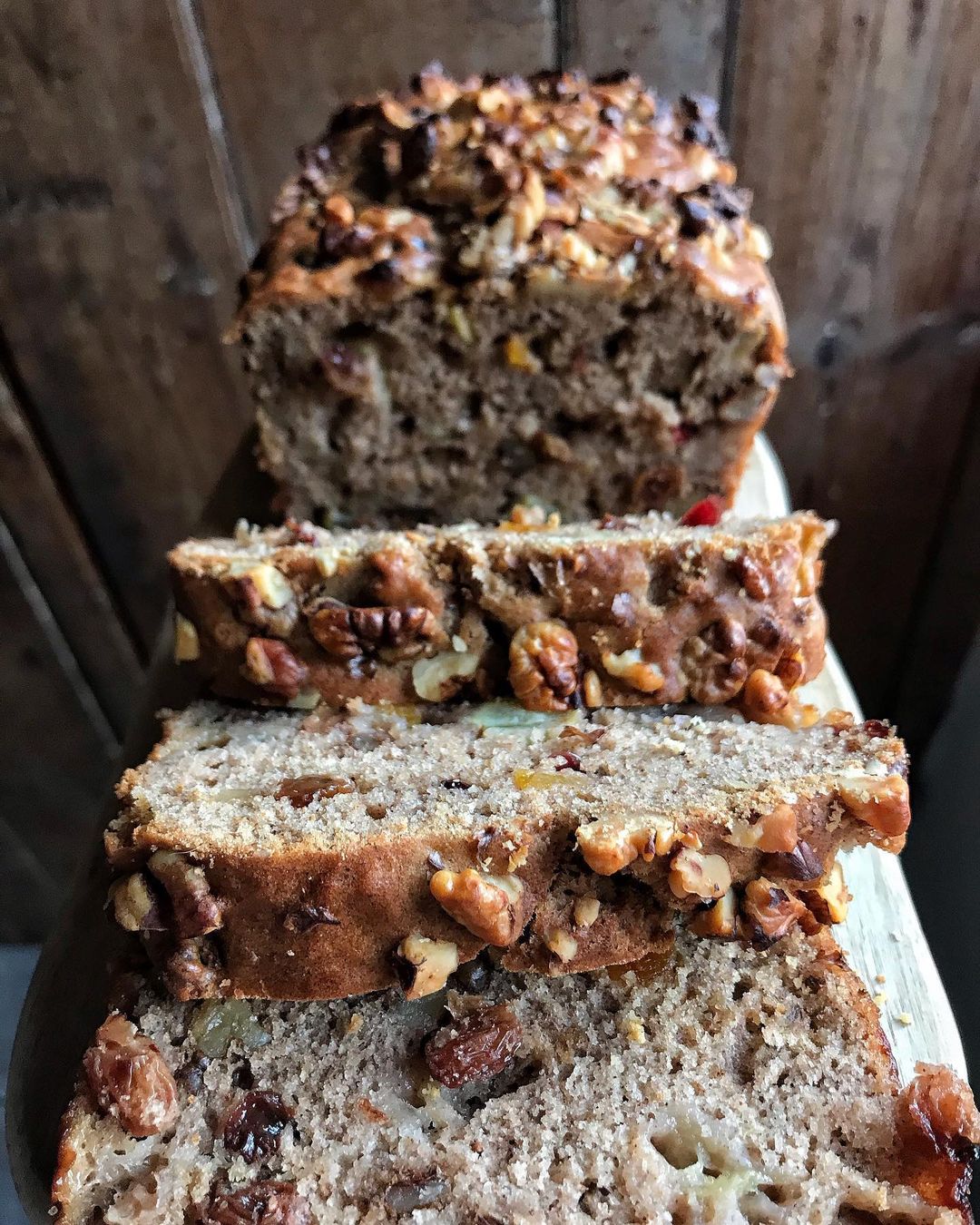 Spiced Apple and Walnut Cake
