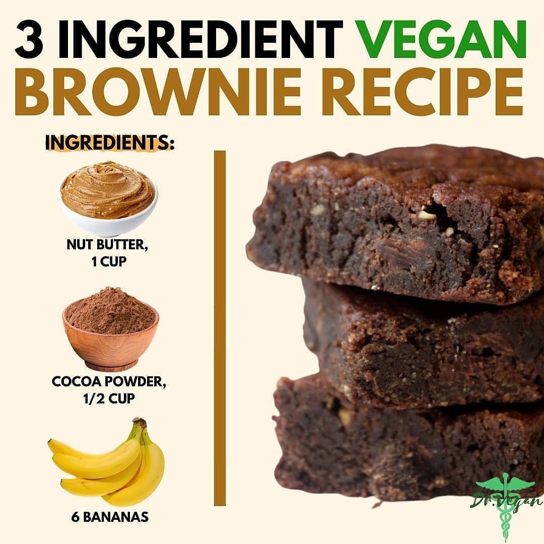 Flourless Vegan Blender Brownies