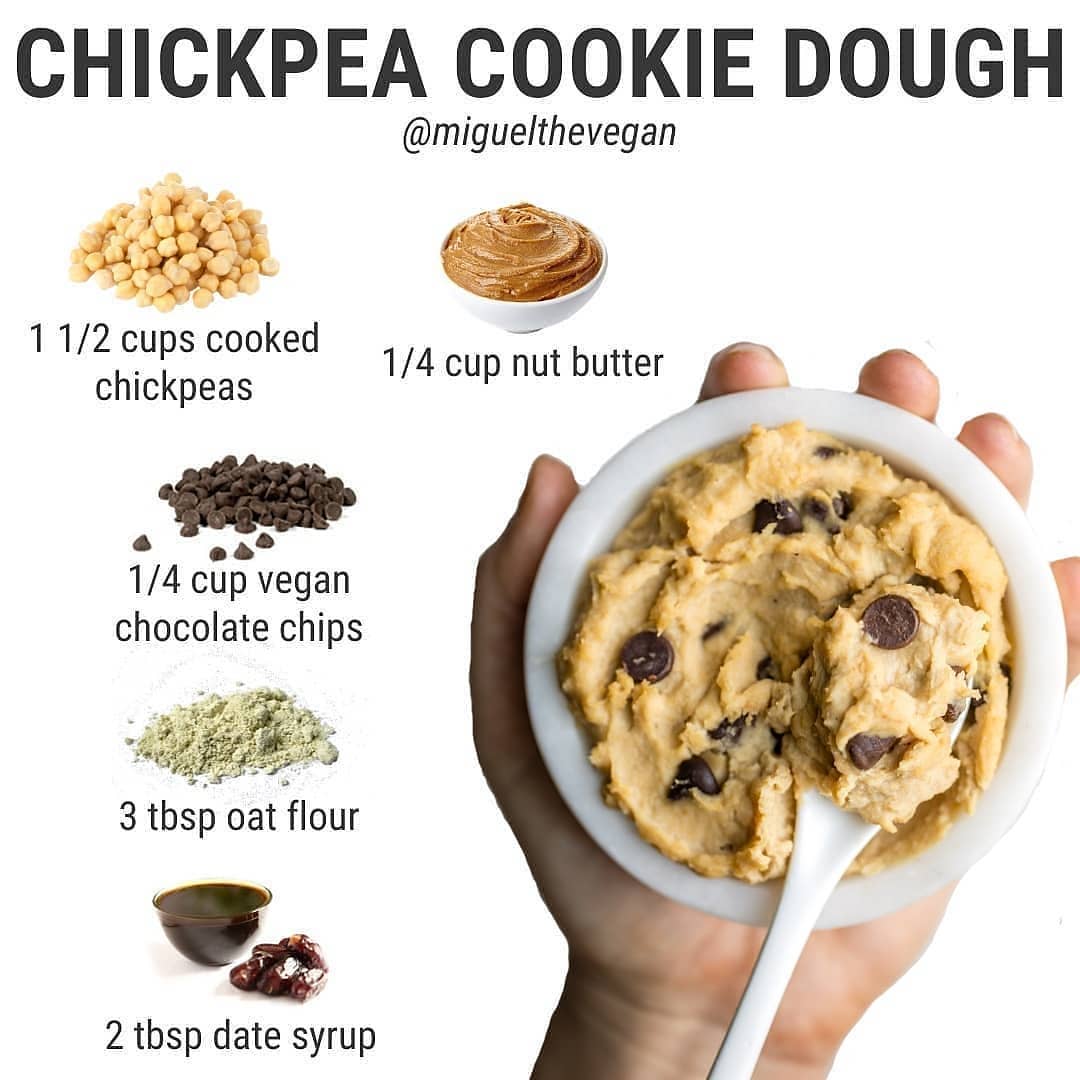 Easy 5-Ingredient Vegan Cookie Dough