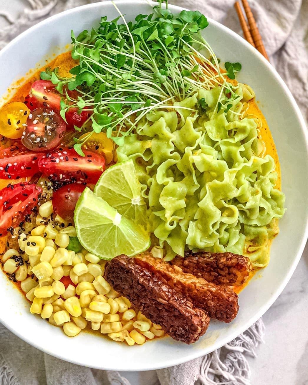 Thai Coconut Curry Ramen