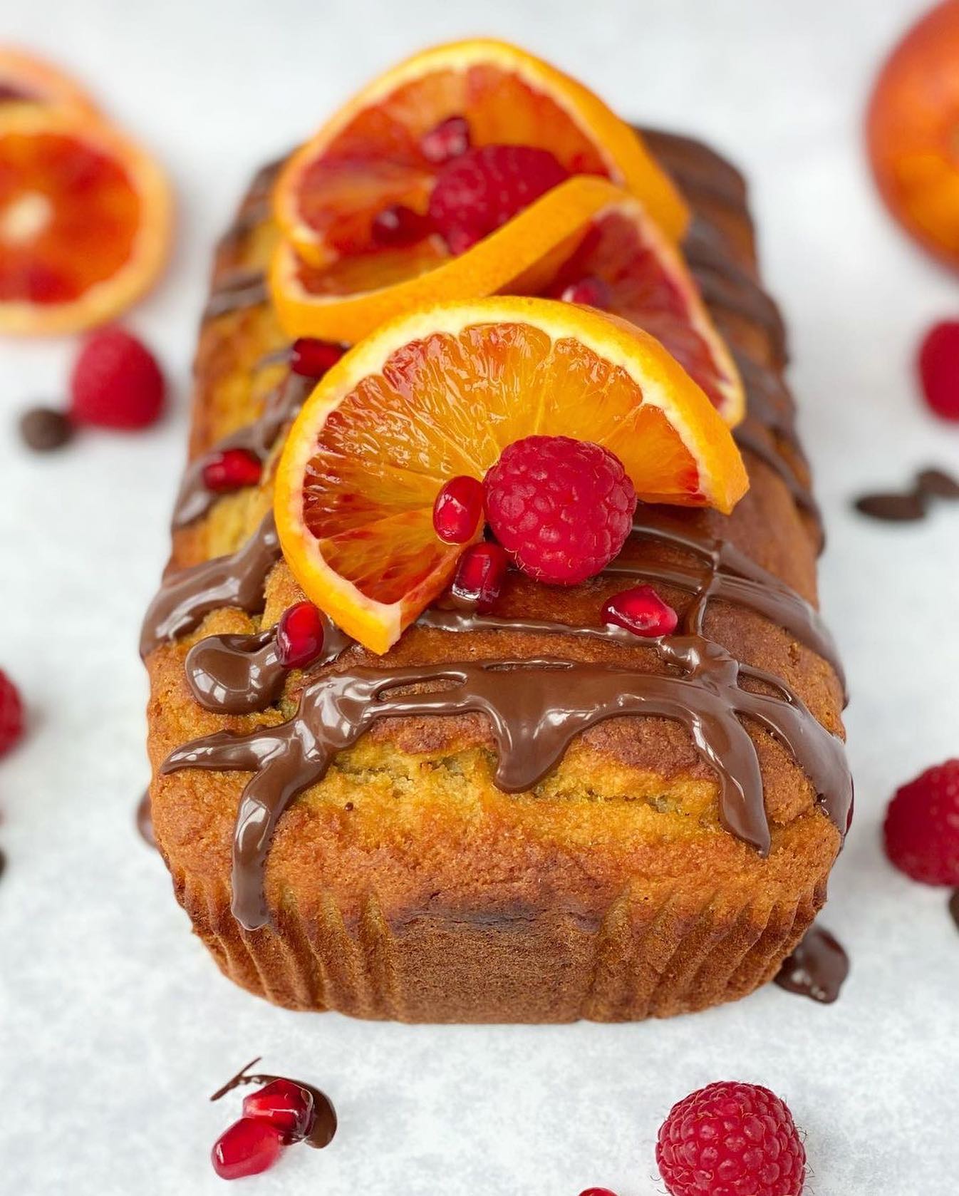 Blood Orange Banana Bread