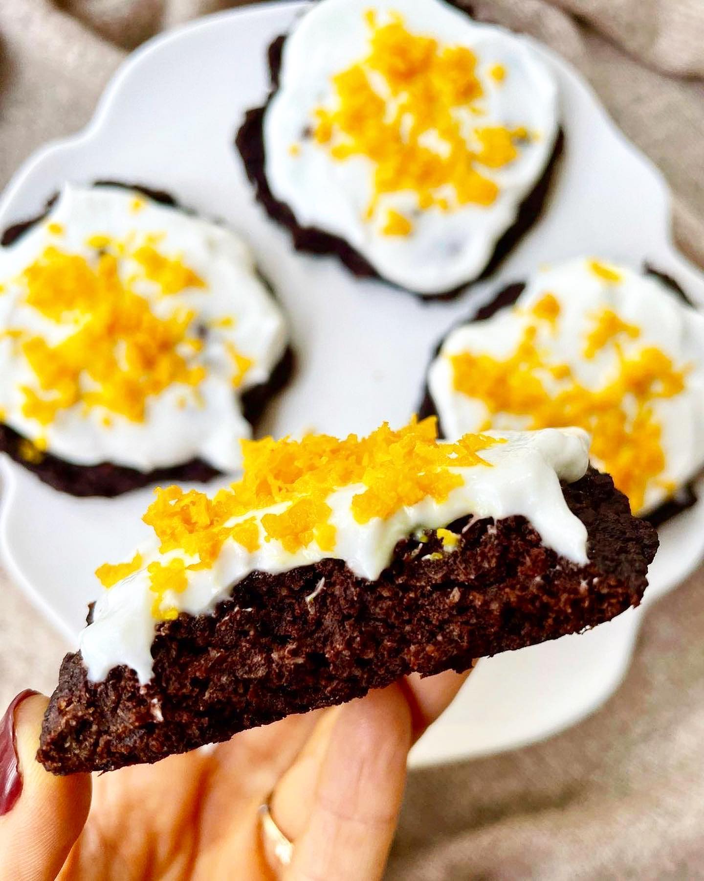 Gf Vegan Orange Chocolate Cookies