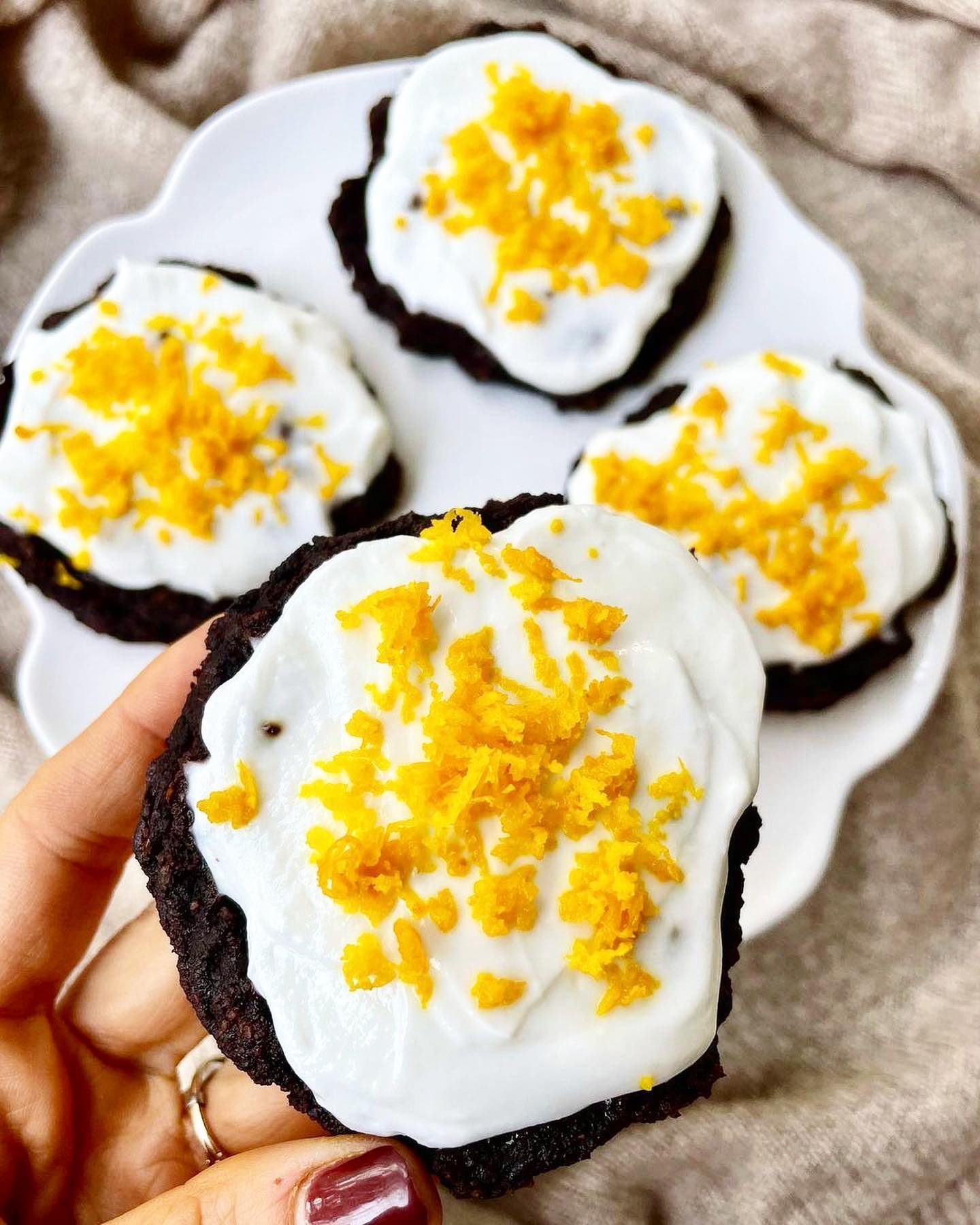 Gf Vegan Orange Chocolate Cookies