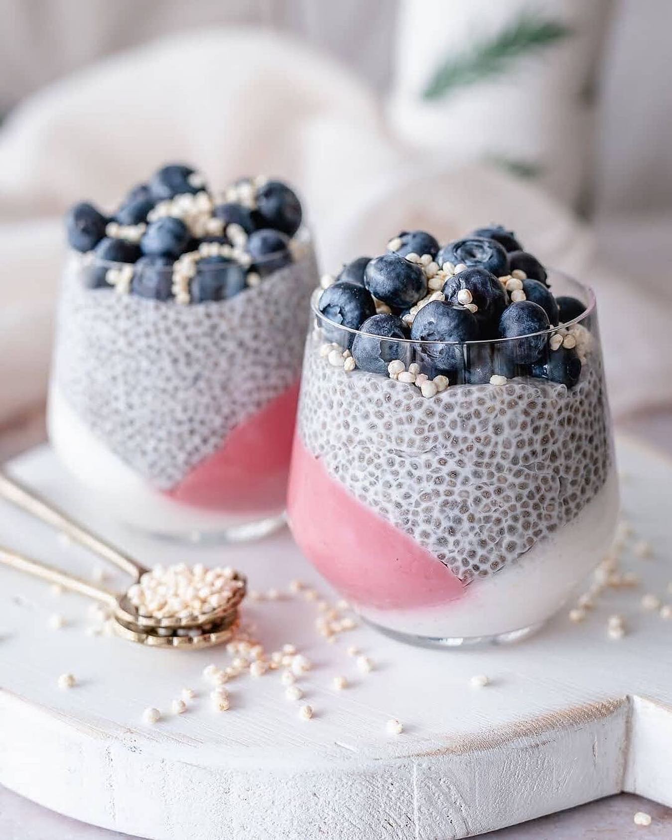 Lemon Raspberry Curd with Coconut Chia Pudding