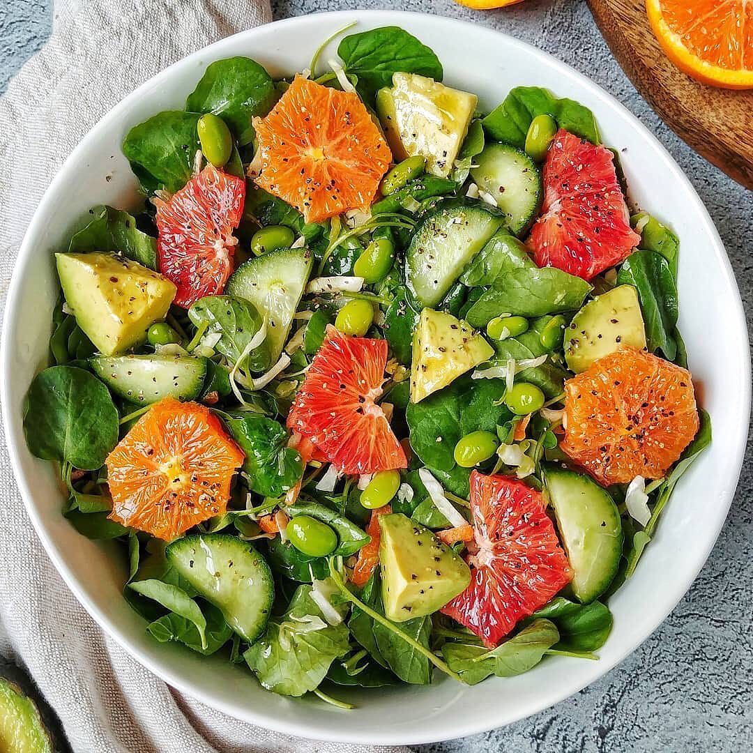 Citrus and Avocado Watercress Salad