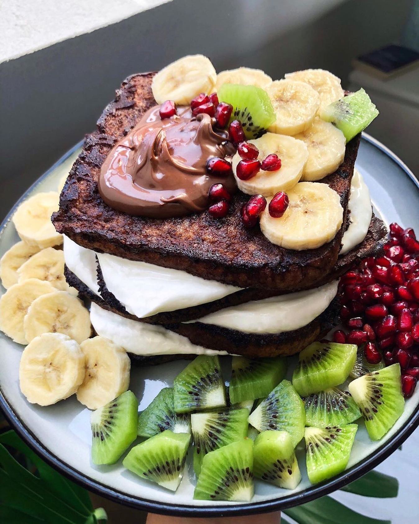 Vegan Chocolate French Toast
