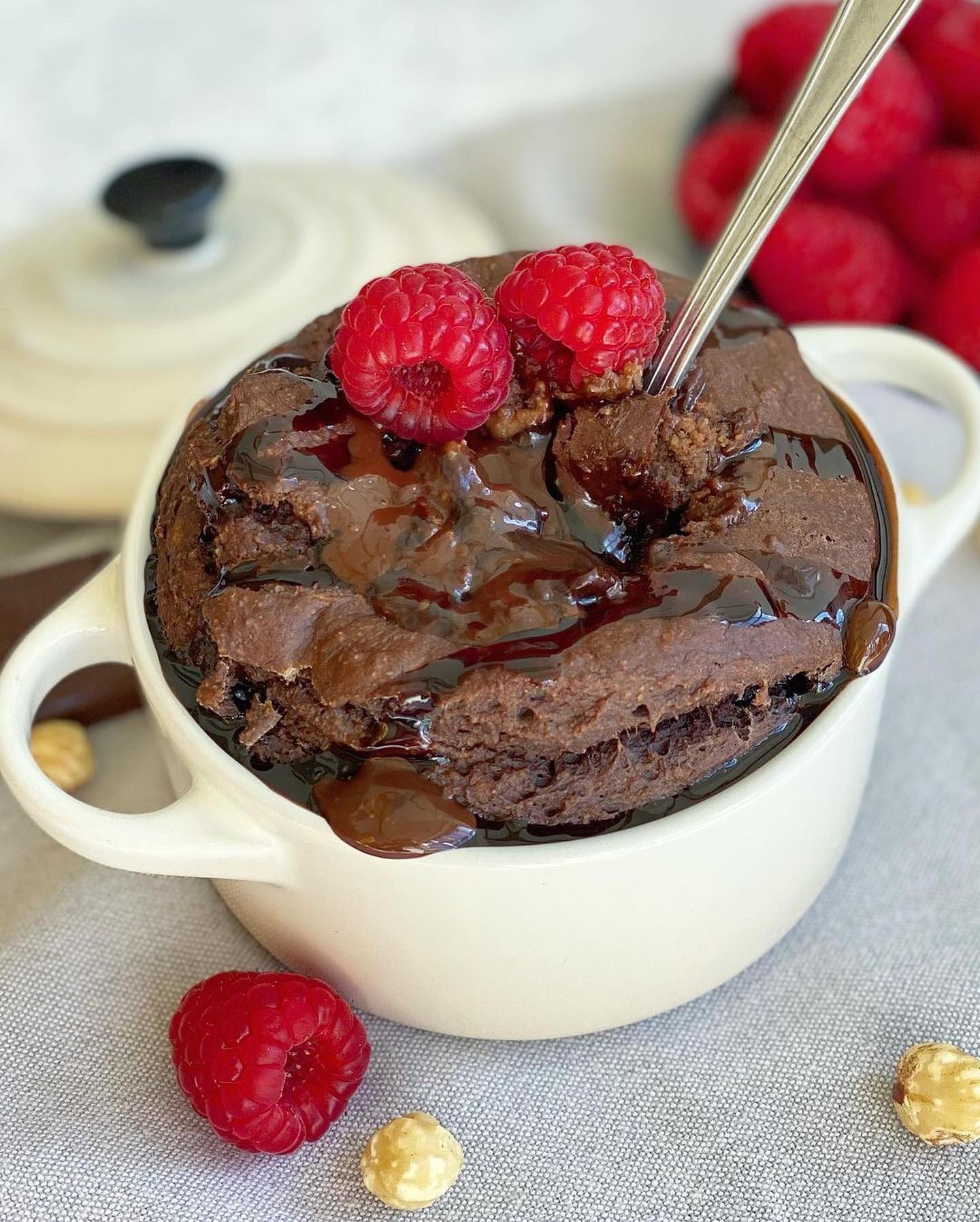 Raspberry Choc Hazelnut Fondant