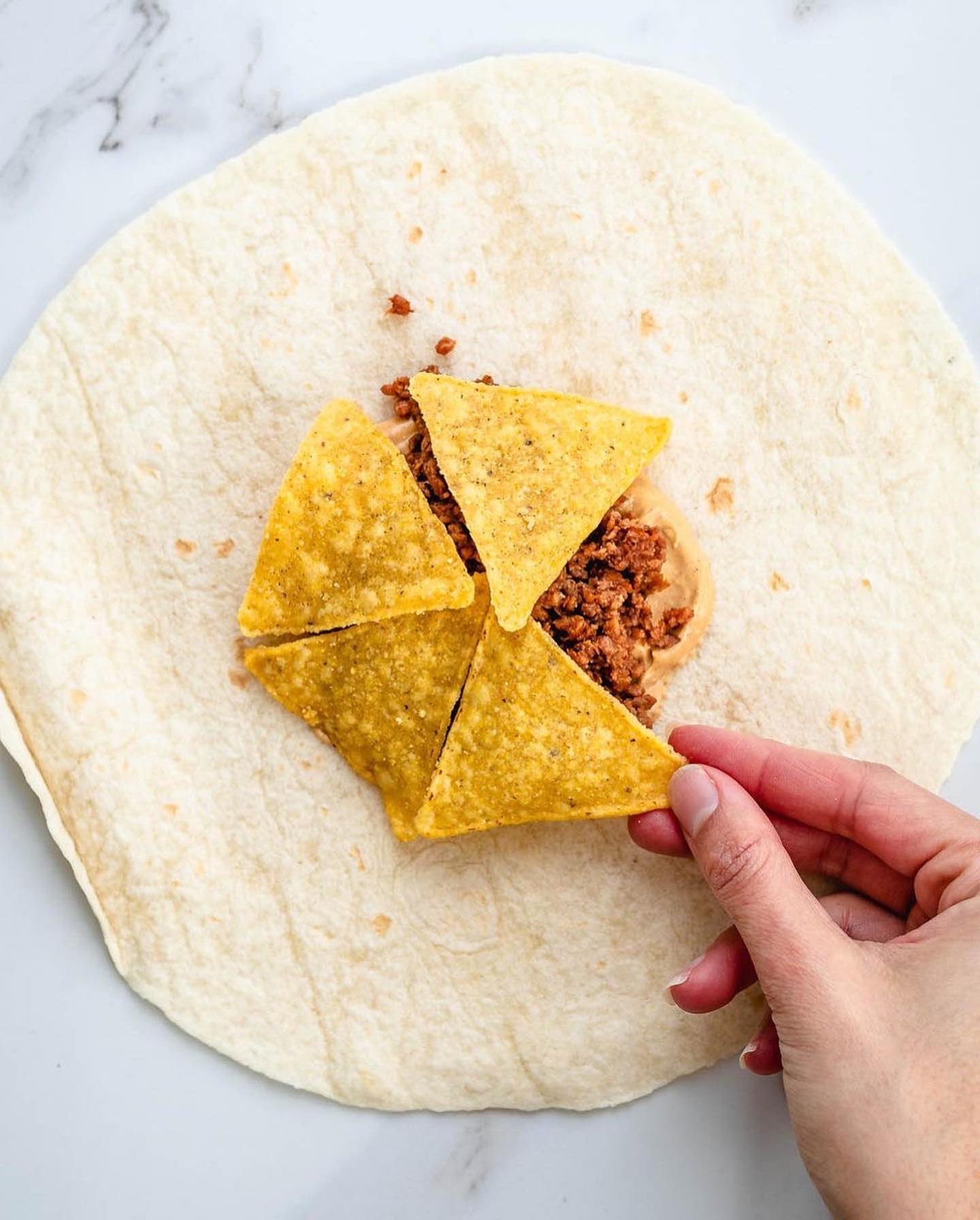 Vegan Crunchwrap Supreme
