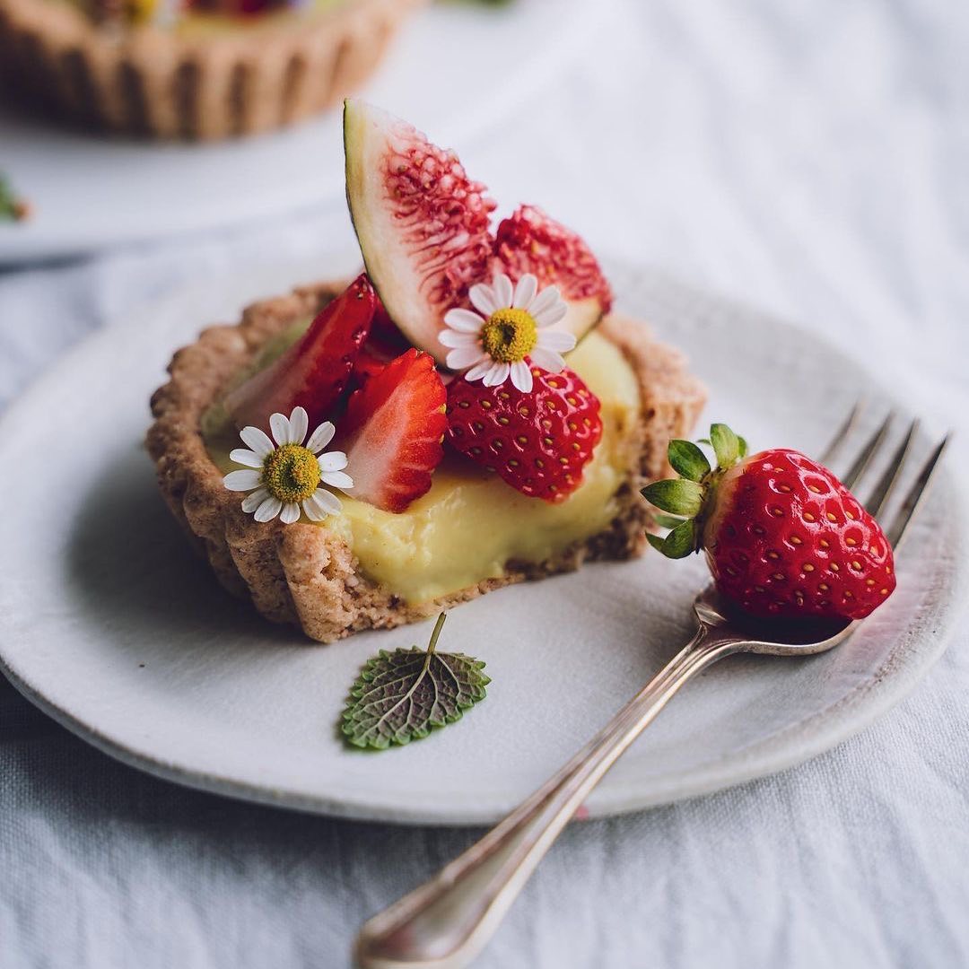 Vegan Gluten-Free Custard Tarts